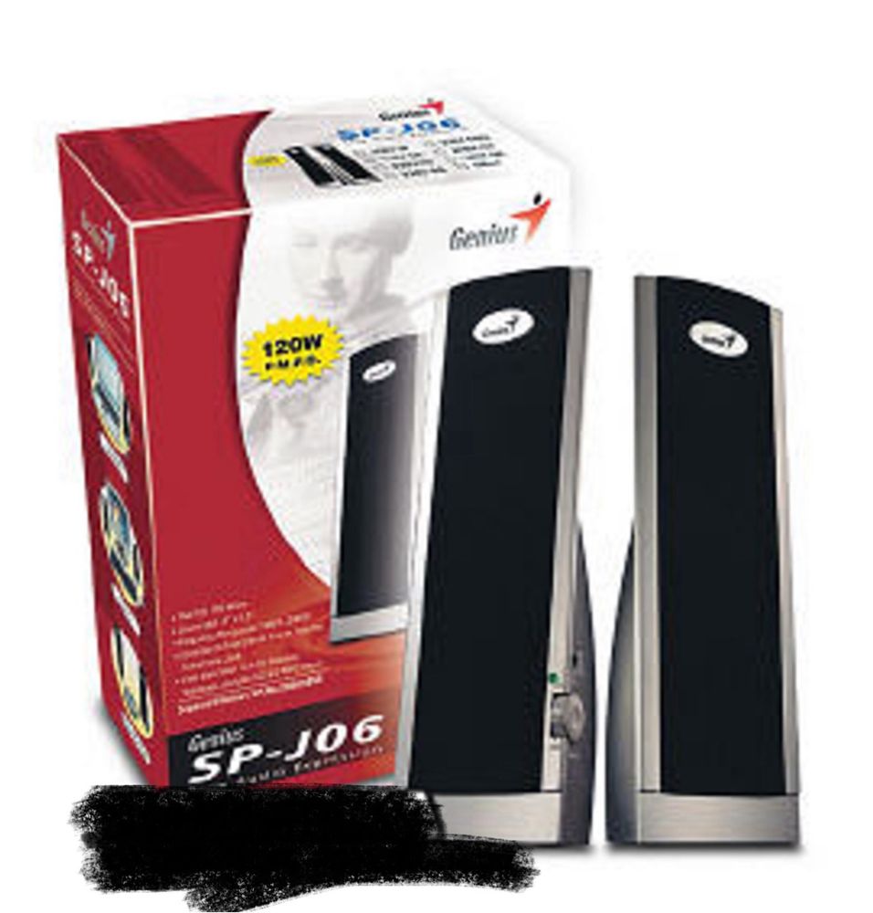 Genius Speaker SP-J06 120W колонки робочі, хороший стан.