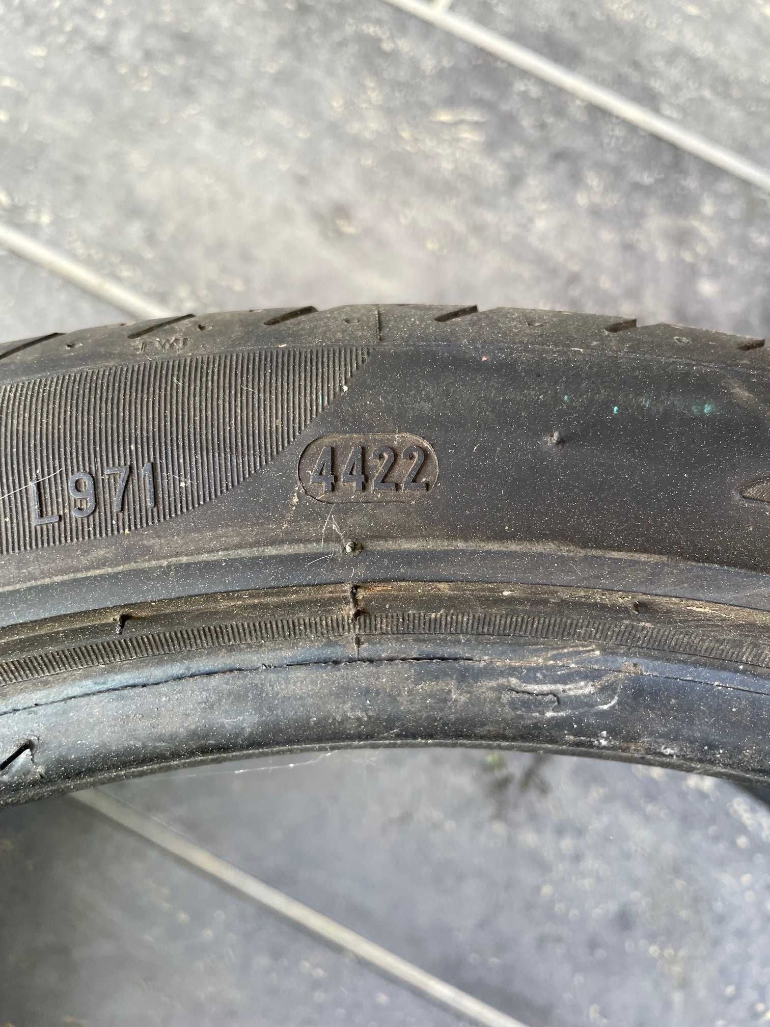 2x opony pirelli p zero 255 35 R20 5-6mm bieżnik