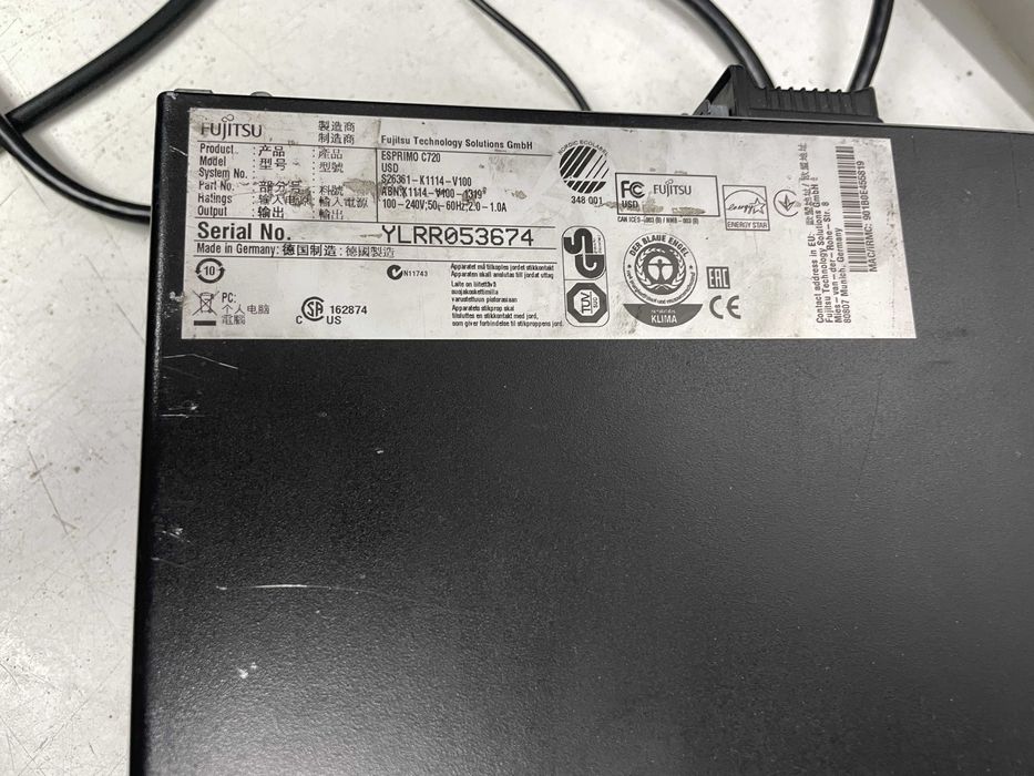 компьютер Fujitsu Esprimo C720 4-ядерный Core i5-4670 COM Port