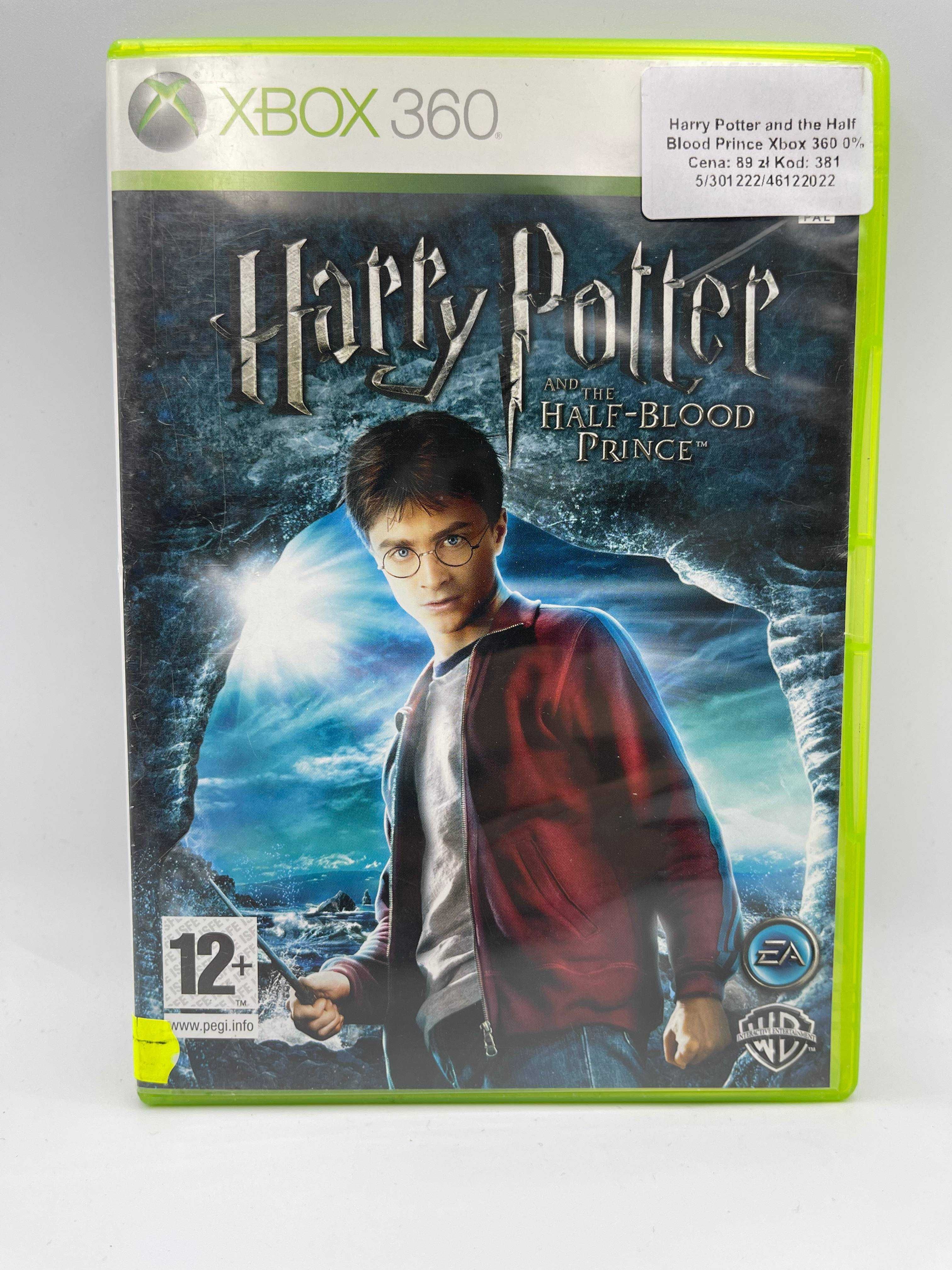 Harry Potter and the Half Blood Prince Xbox 360