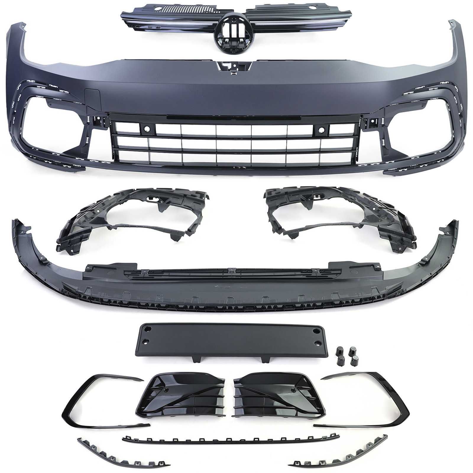 Para-choque frontal R-Line R-look para VW Golf 8 a partir de 2019