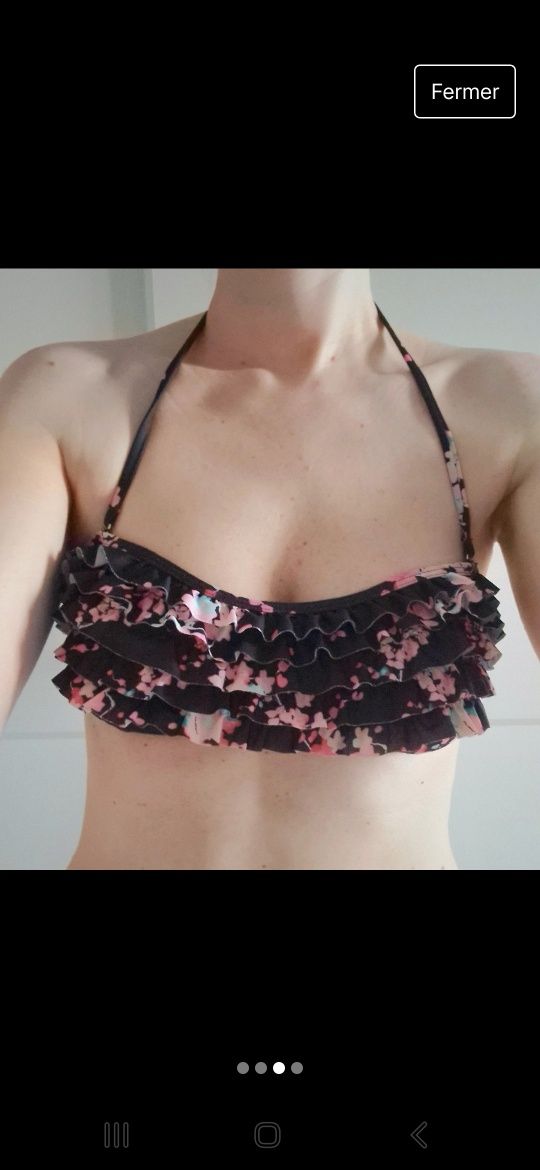 Bikini H&M z falbanami