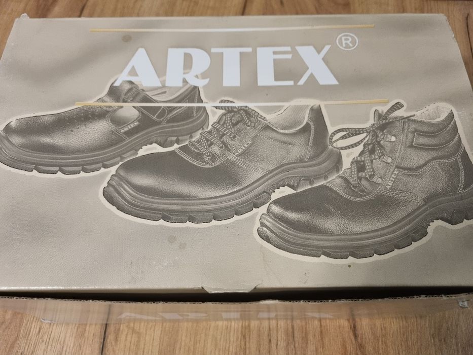 Buty robocze bezpieczne BHP trzewiki ARTEX rozm. 42