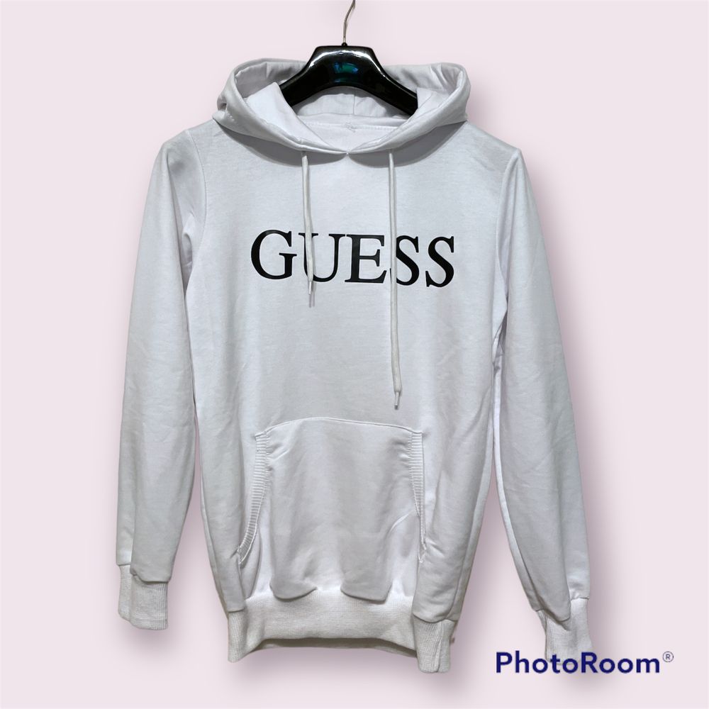 Bluza damska Guess S nowa z kapturem kangurek