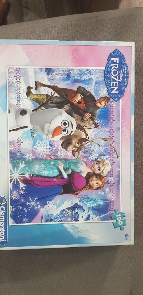 Puzzle Frozen Elsa Kraina lodu 100