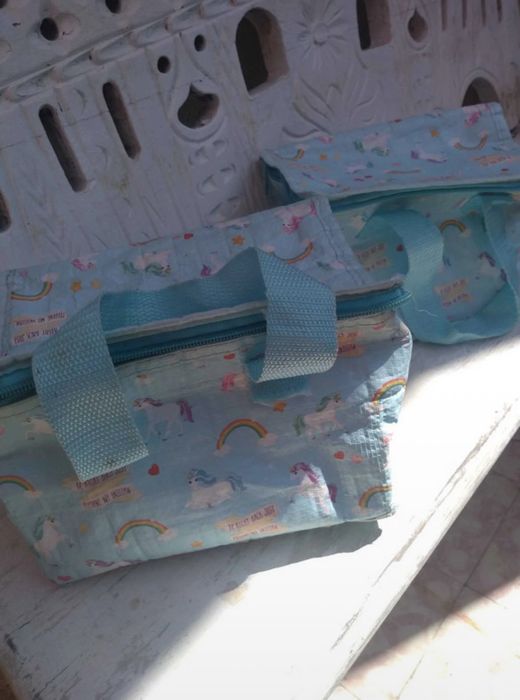 2 sacos térmicos infantis