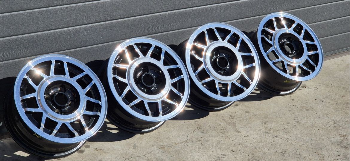 Oryginalne felgi VW Golf 1 MK1 Avus Snowflake 14" 4x100 ET38