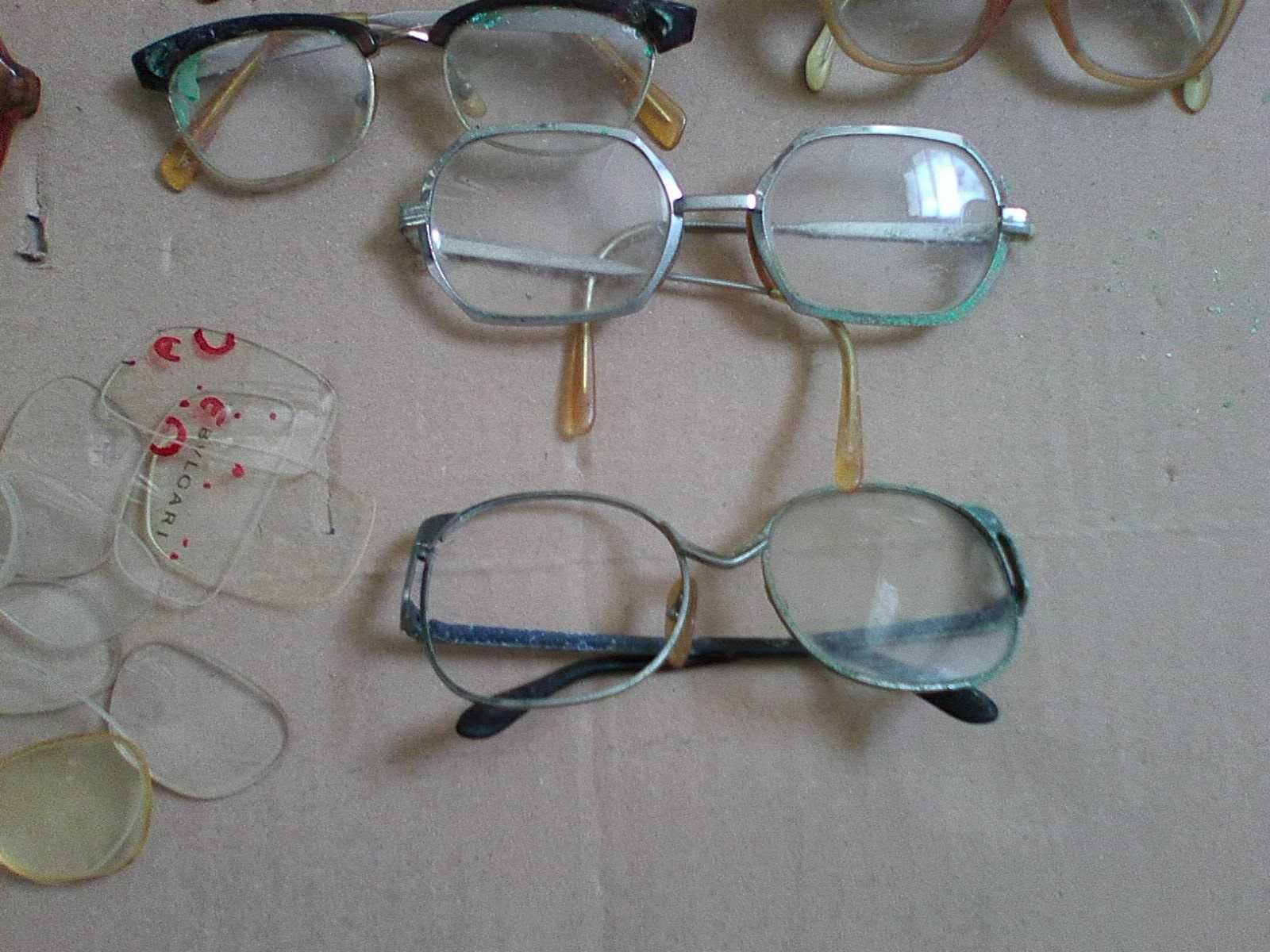 óculos e lentes antigas