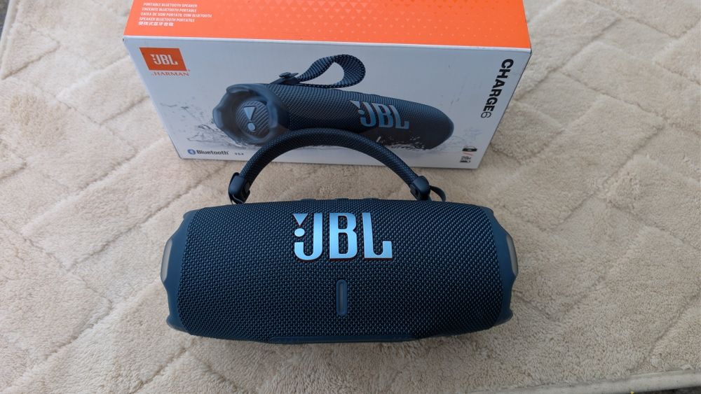 JBL charge 6, нова вмикалась для перивірки