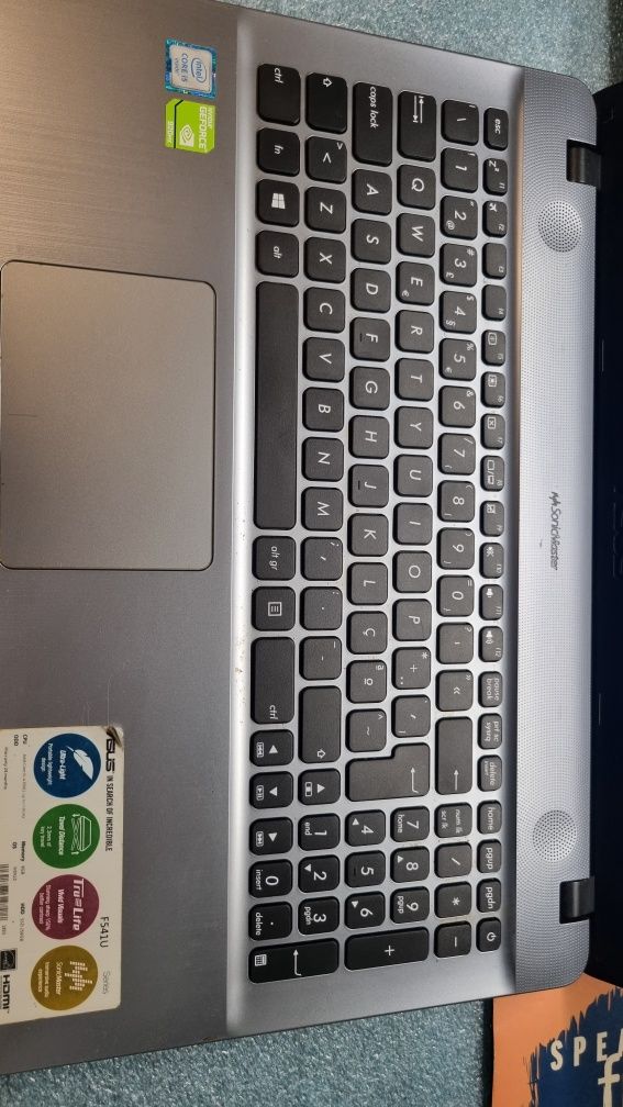 Asus F541U.i5 6200U.8gb DDR3. SSD 240gb Kingston.