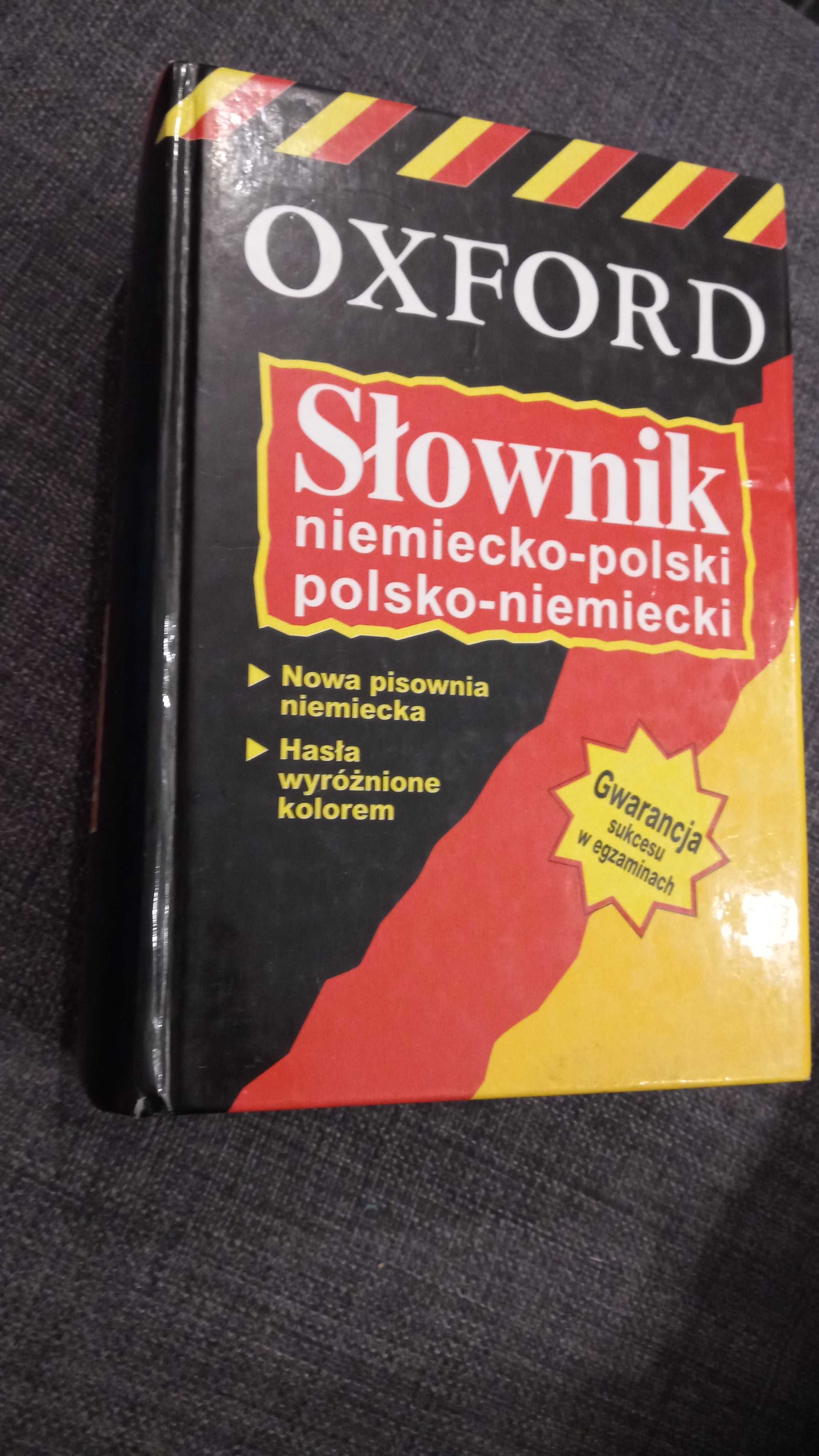 Słownik niemiecko-polski polsko-niemiecki Oxford