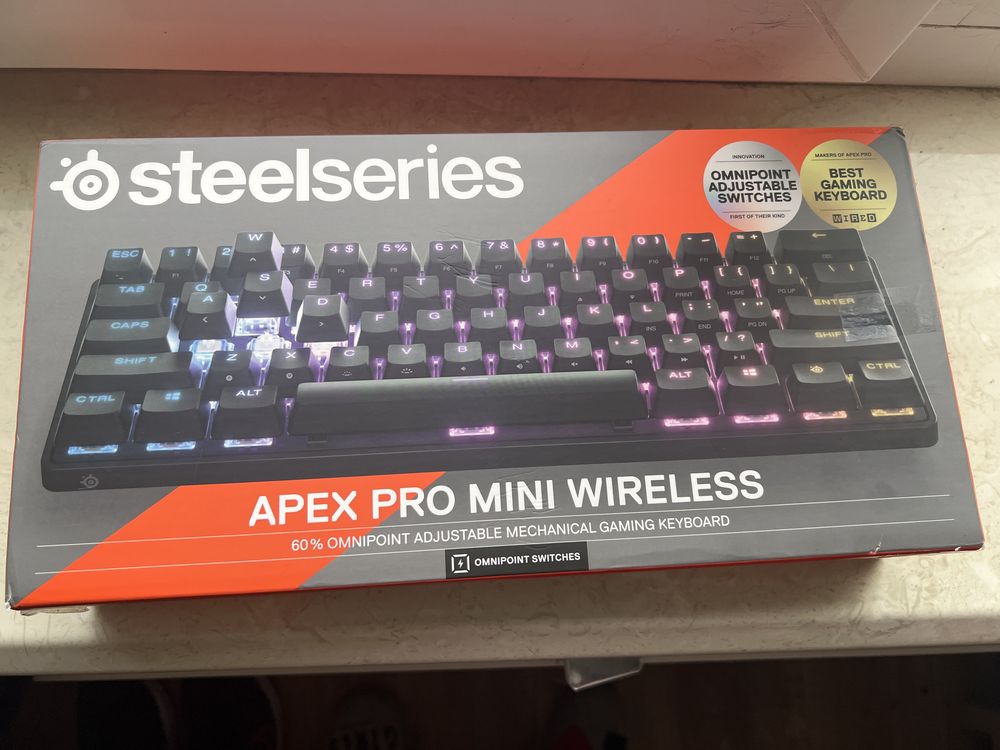 Свічі кайкапи на steelseries apex pro mini
