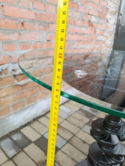 Продам журнальний столик з колінвала і диска автомобільного