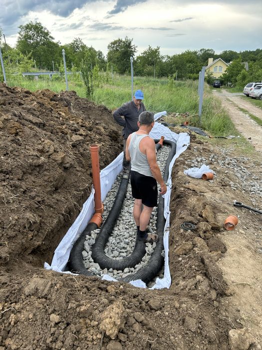 Біосептик, каналізація,під ключ, водовідвід.
