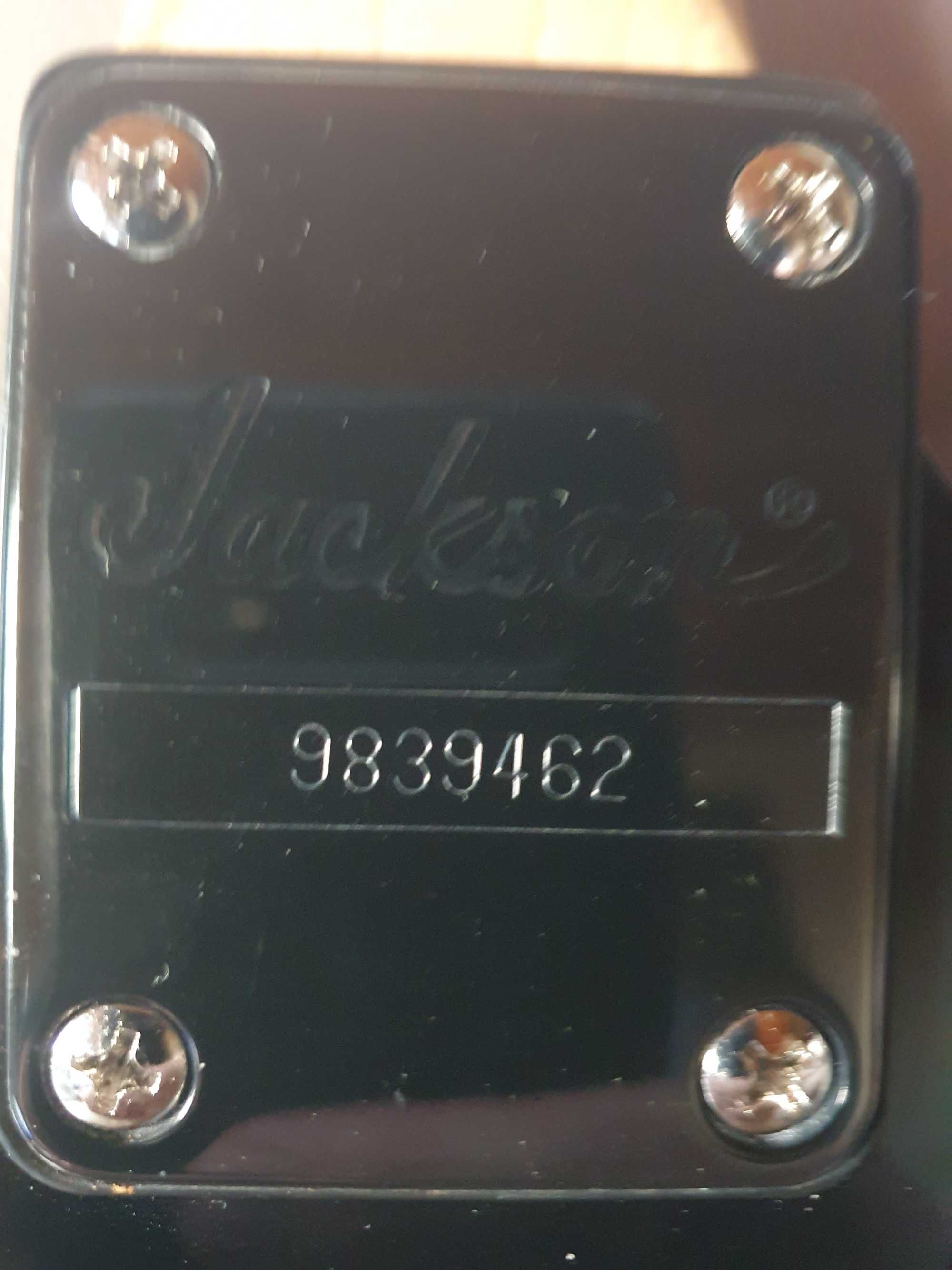Gitara Jackson Dinky MIJ DKMG Japan Transparent Black