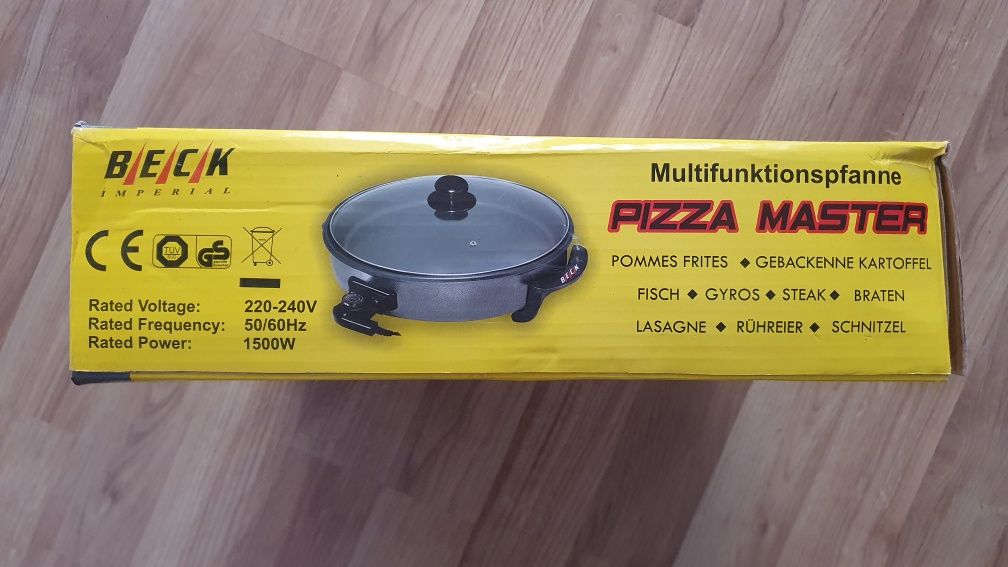 Wielofunkcyjna patelnia elektryczna Pizza Master Beck