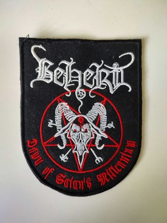 Naszywka Beherit Black Metal Dawn of Satan's Millennium polecam warto