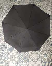 Parasol parasolka składana manualna czarna
