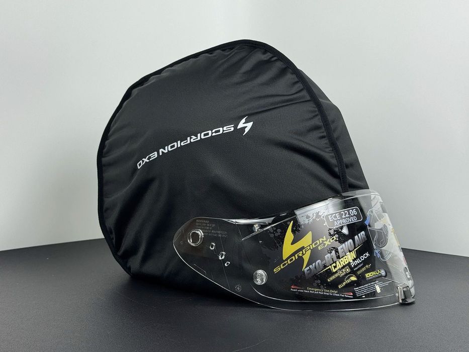 Шлем Scorpion, Ruroc, Shoei, Icon EXO R1 Air Carbon Onyx