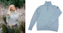 Sweter TWENTYFOUR golf wełniany wełna wool L 40