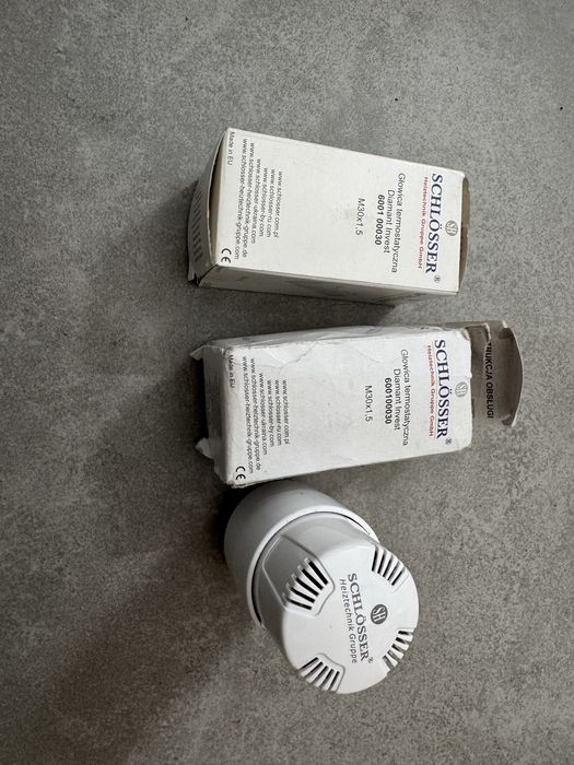 gGowica termostatyczna  firmy Schlosser nowa