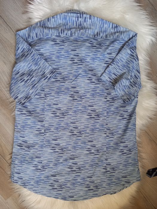 Koszula niebieska Big Paris roz XL 43 , 44 krótki rękaw