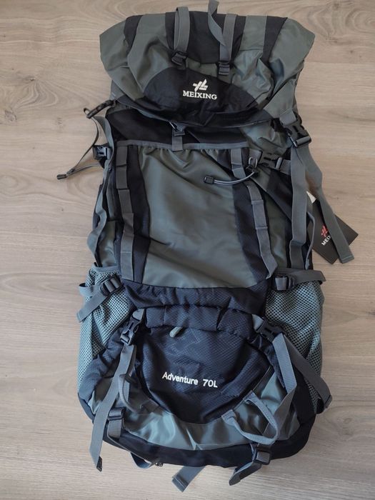 Туристичний рюкзак великий, 70 літрів, Meixing 70l