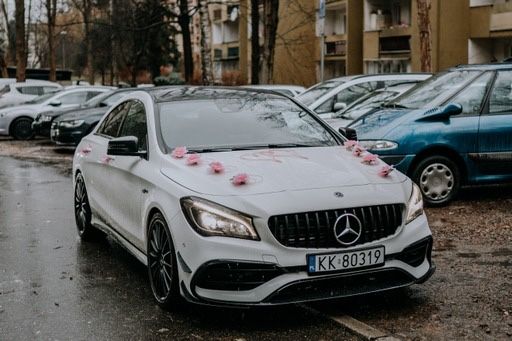 Samochód do Ślubu , Samochód na wesele  Mercedes CLA 45 AMG