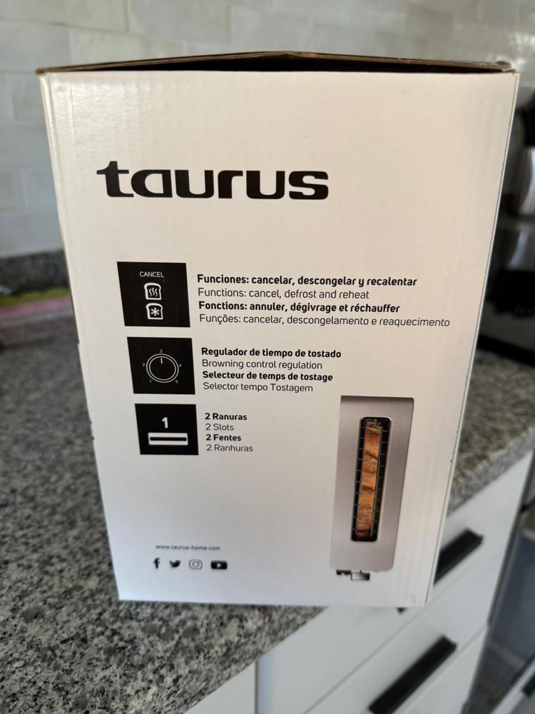 Torradeira taurus my toast legend