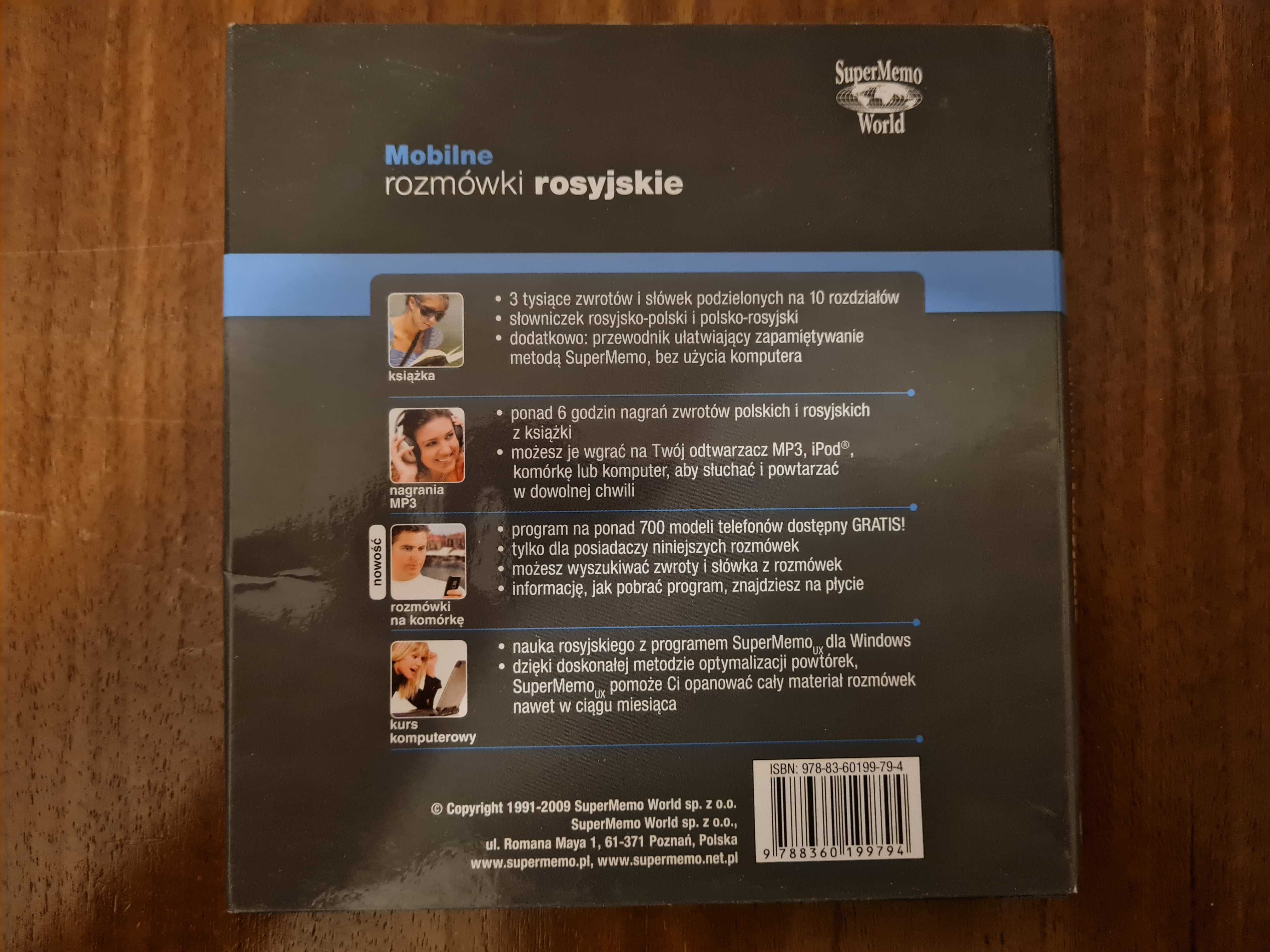 Mobilne rozmówki rosyjskie CD