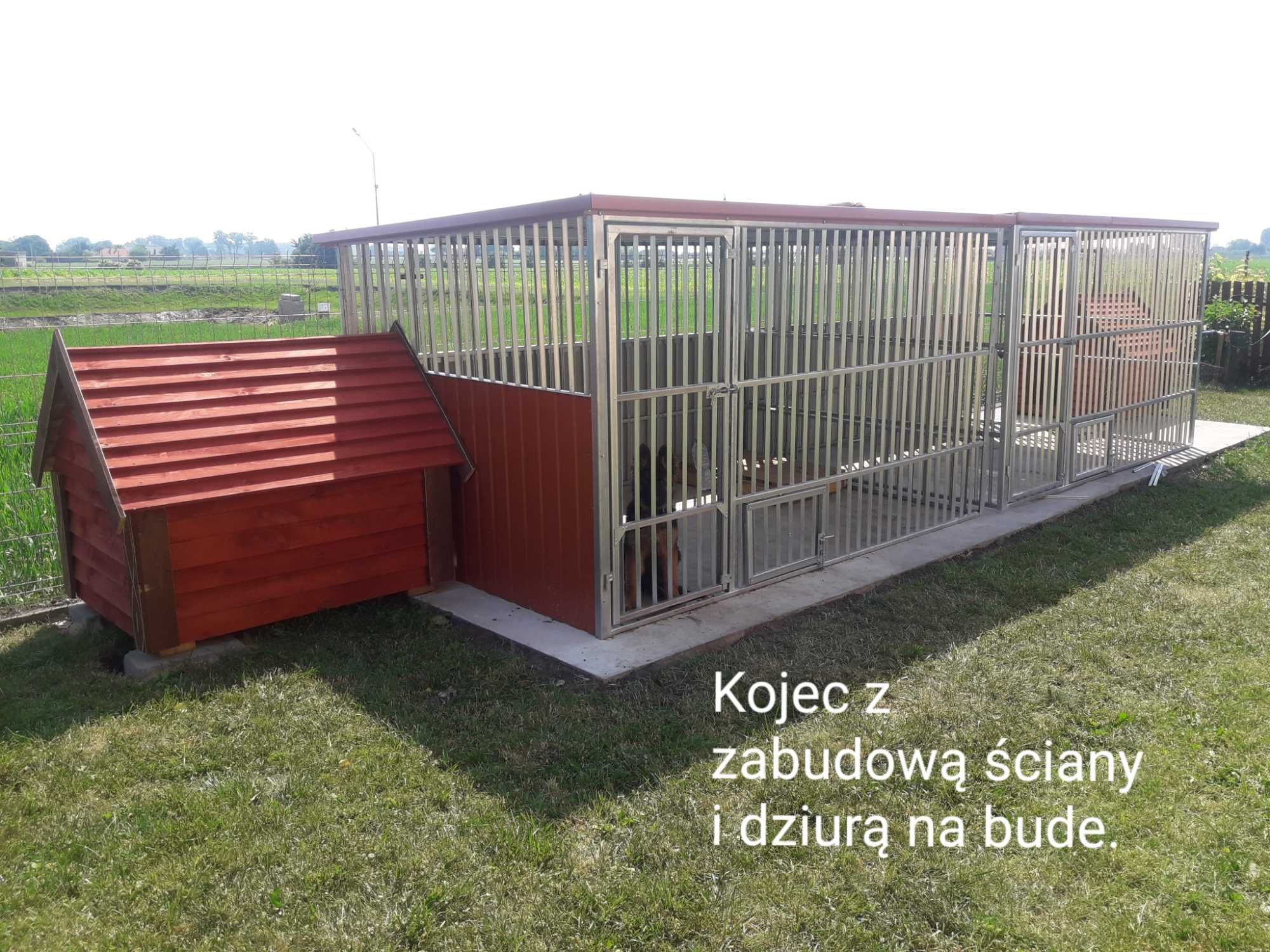 Kojec dla psa. #ocynkowany# Każdy wymiar. Producent