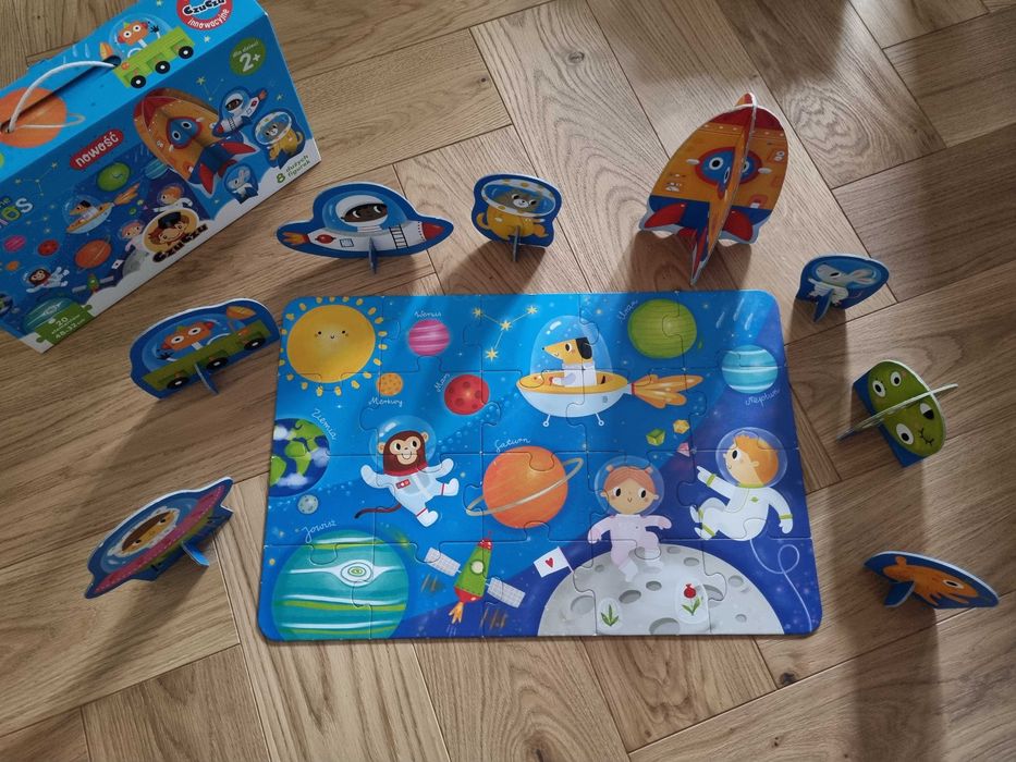 Puzzle kosmos dla dzieci 2+