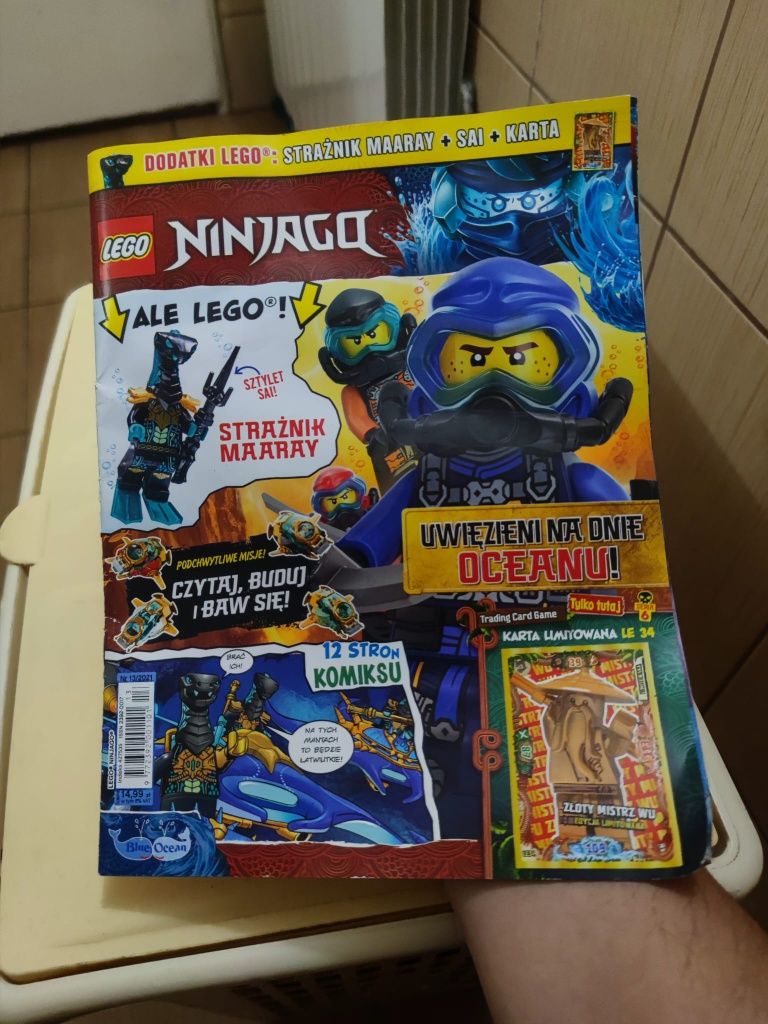 Magazyn LEGO ninjago dla dzieci gazetka zabawka smyk trefl lego empik