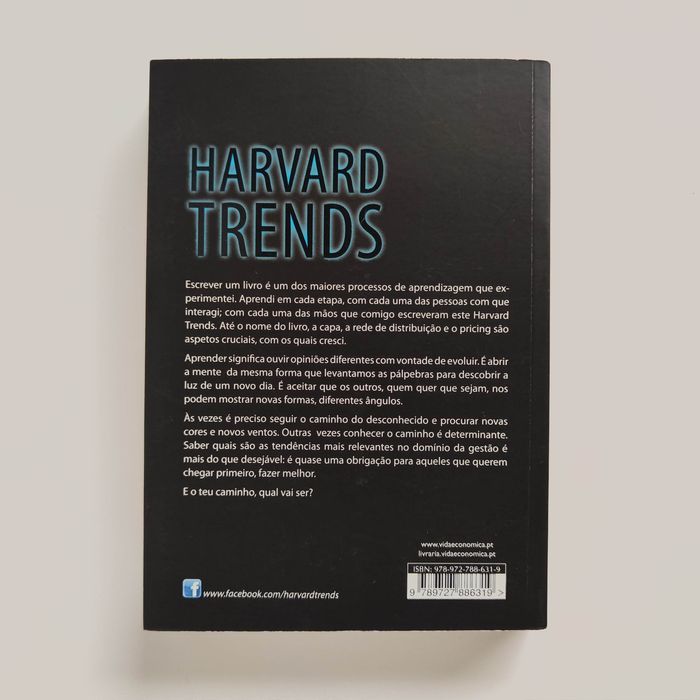 Livro "Harvard Trends"