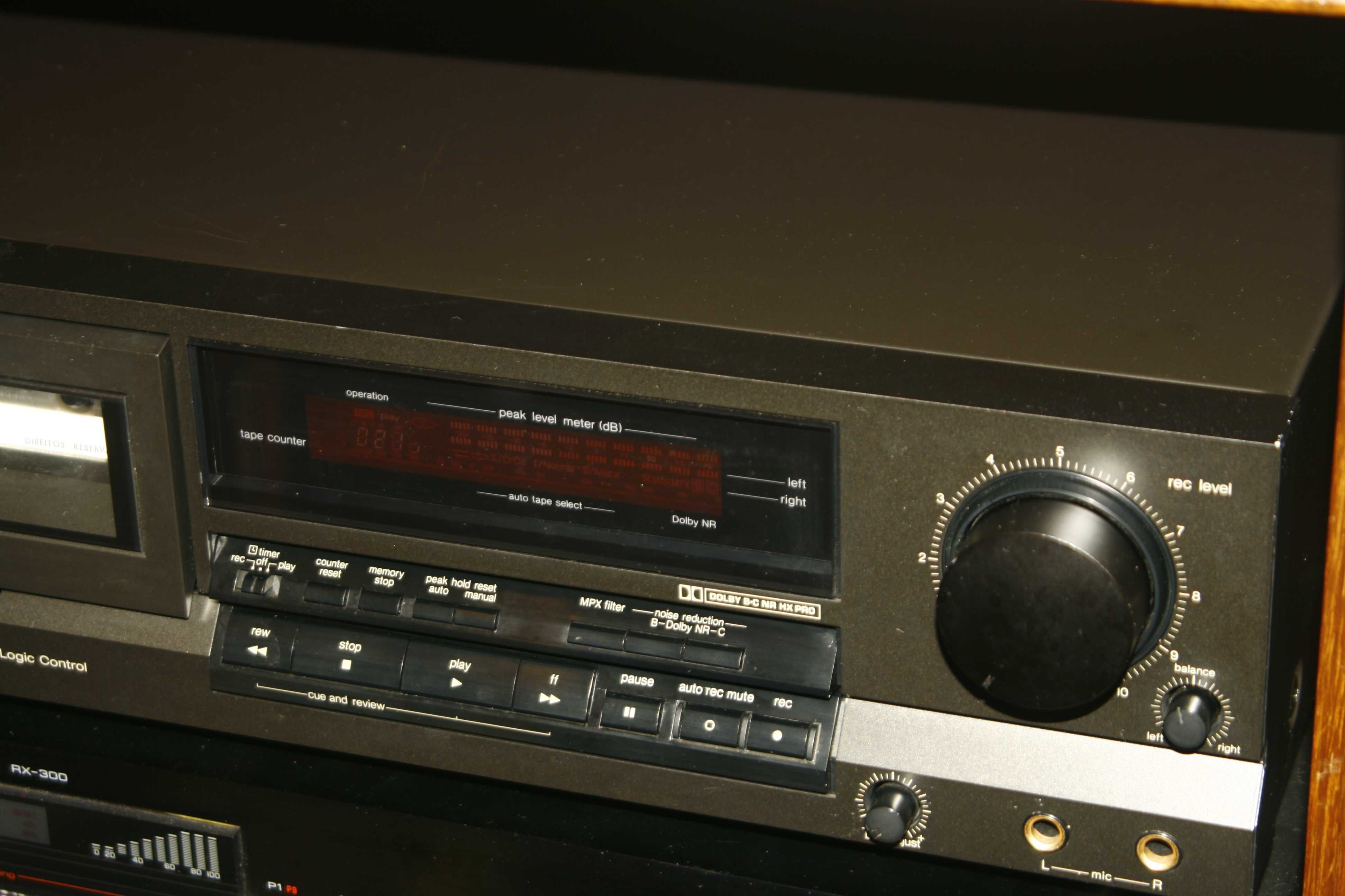 Deck de cassetes Technics RS-BX404.
