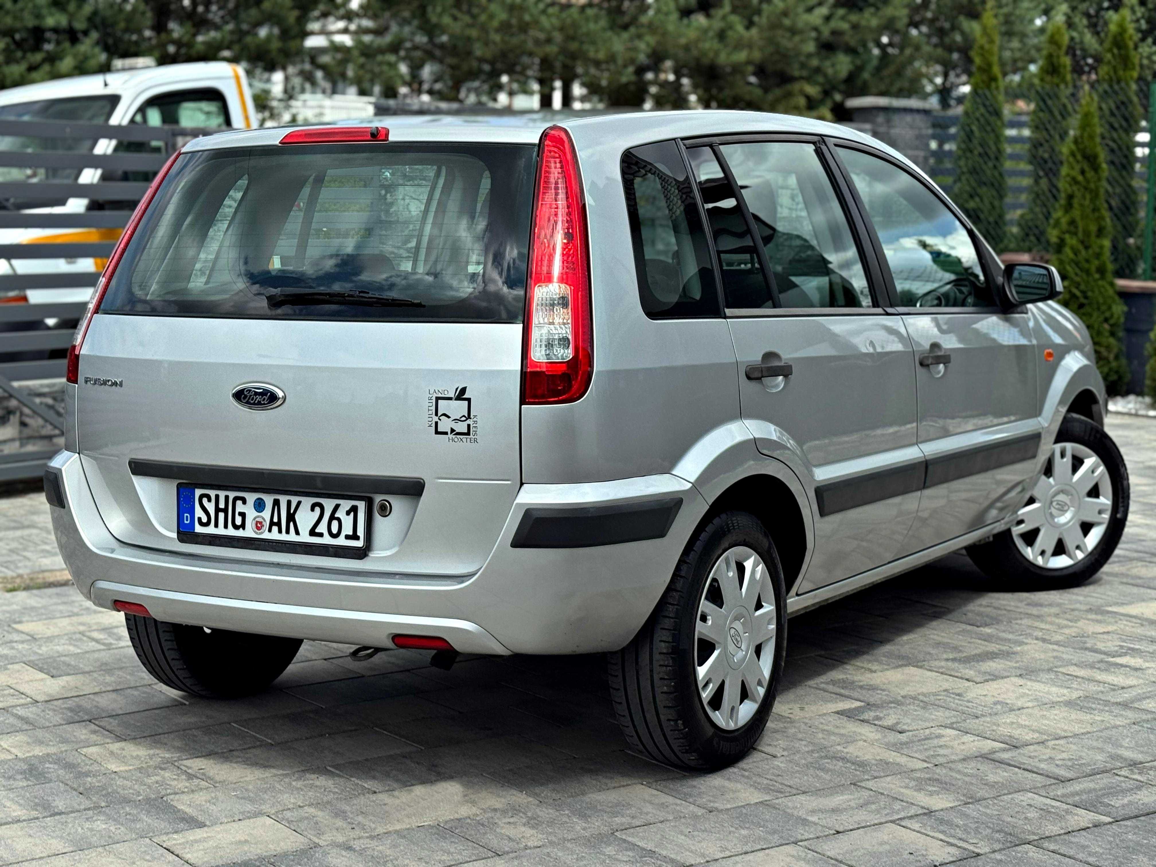 Ford Fusion 1.4 BENZYNA Klima Bezwypadek Doskonały Stan #Duży Prześwit