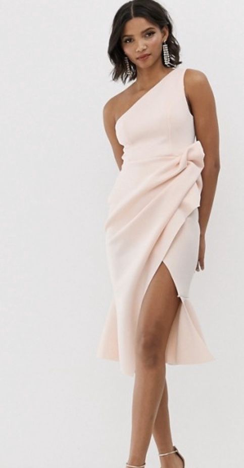 Vestido rosa ASOS