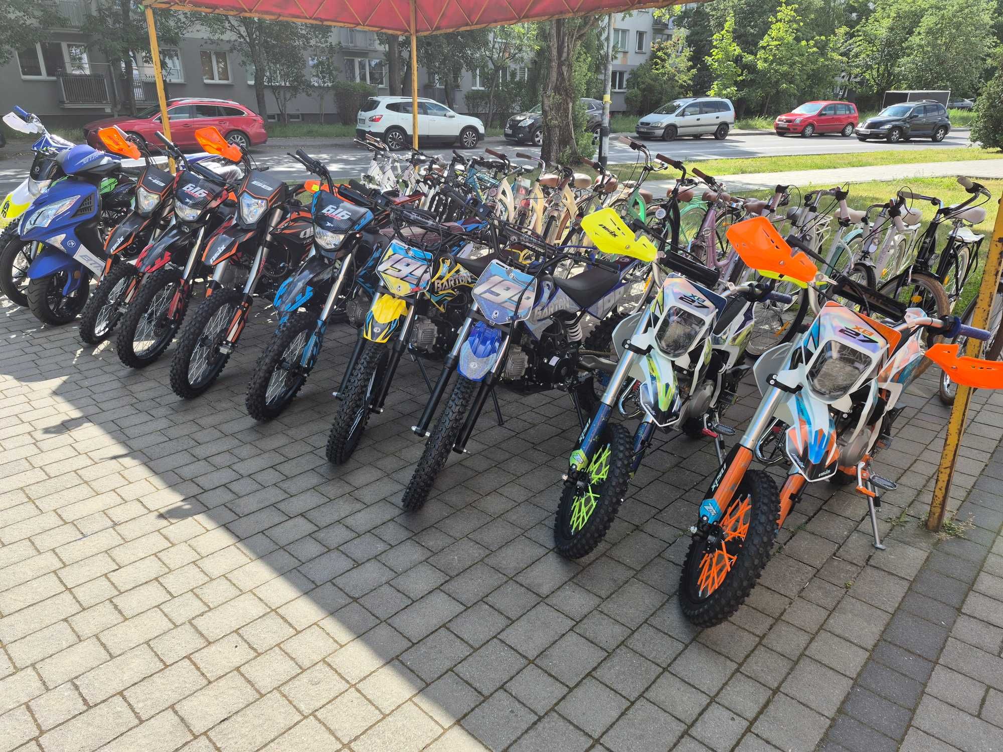 Cross Barton  DB 125 koła 17-14 lub 14-12  4-biegowy ostatnie sztuki