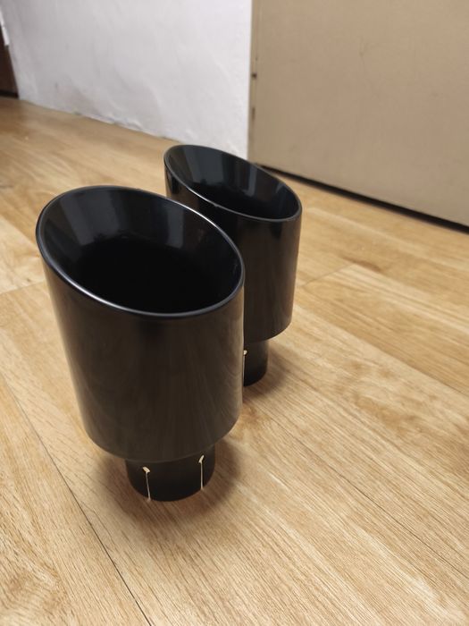 Końcówki wydechu 2x100mm