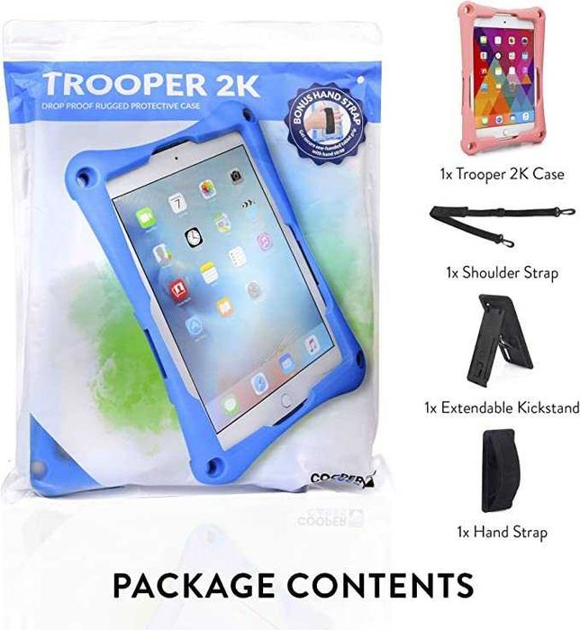 Cooper Trooper Etui Pancerne 7.9-8.9 iPad Samsung Kindle Huawei