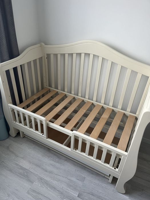 Ліжко кроватка трансформер Верес з маятником