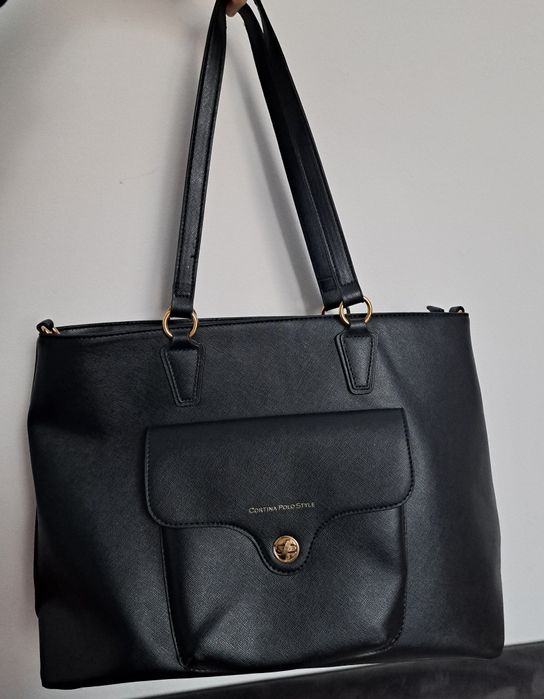 Чорна сумка C.Polo Style
