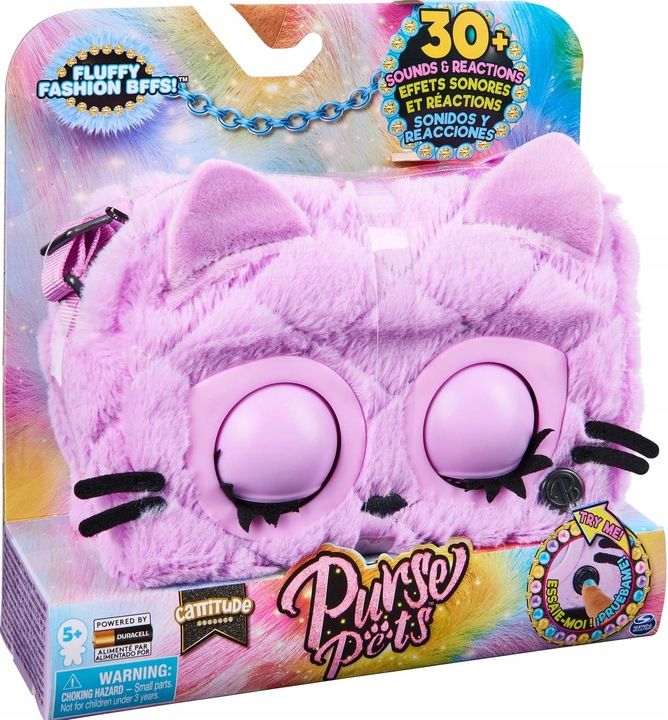Purse Pets Cattitude Interaktywna Torebka Kotek