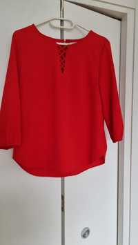 Czerwona bluzka elegancka Quiosque