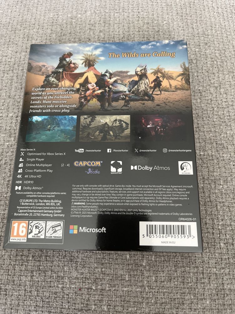 Monster Hunter Wilds gra na xbox