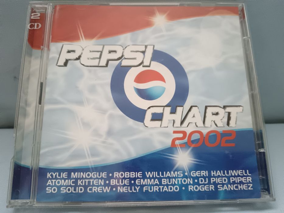 Podwójna płyta CD Pepsi 2002r