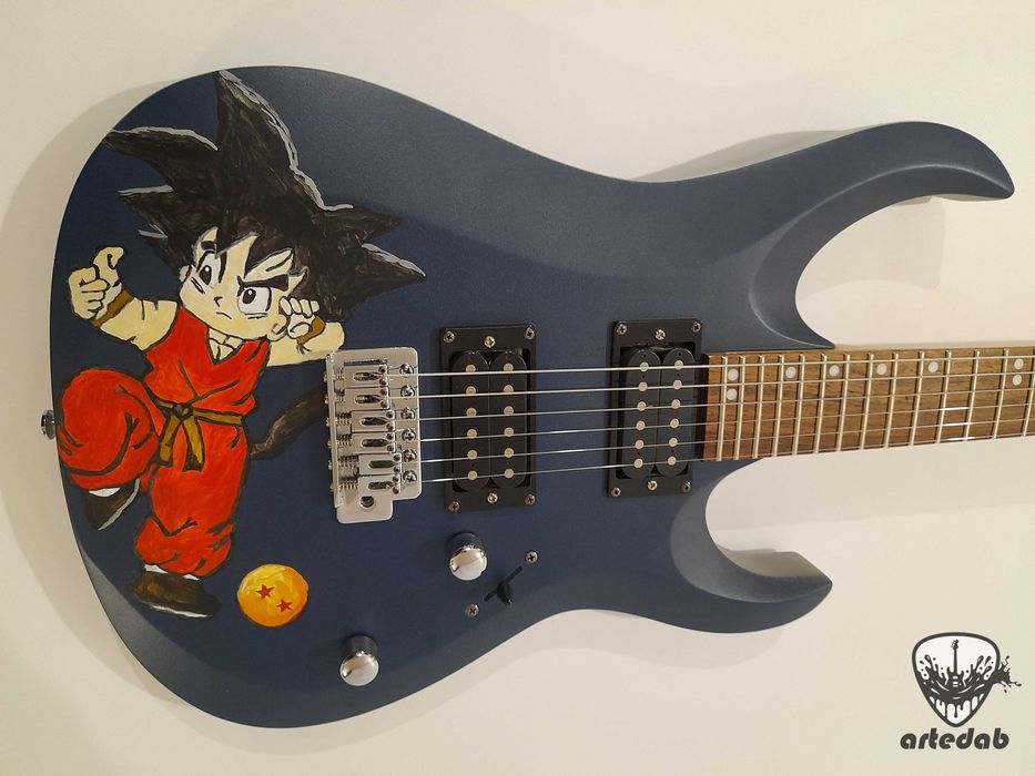 CORT X1 indonezja, custom Dragon Ball  gitara elektryczna WYSYŁKA