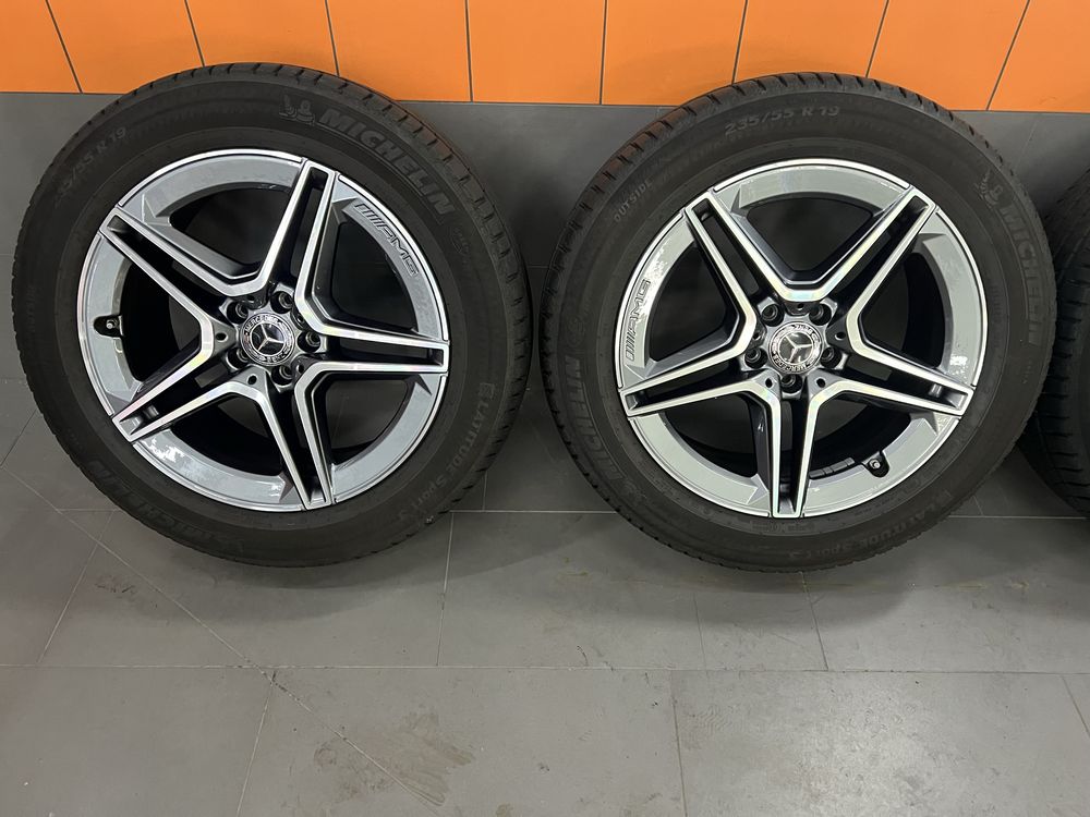 Jak Nowe Org Felgi Amg 19 cali Z Oponami Michelin 235/55 Mercedes Glc