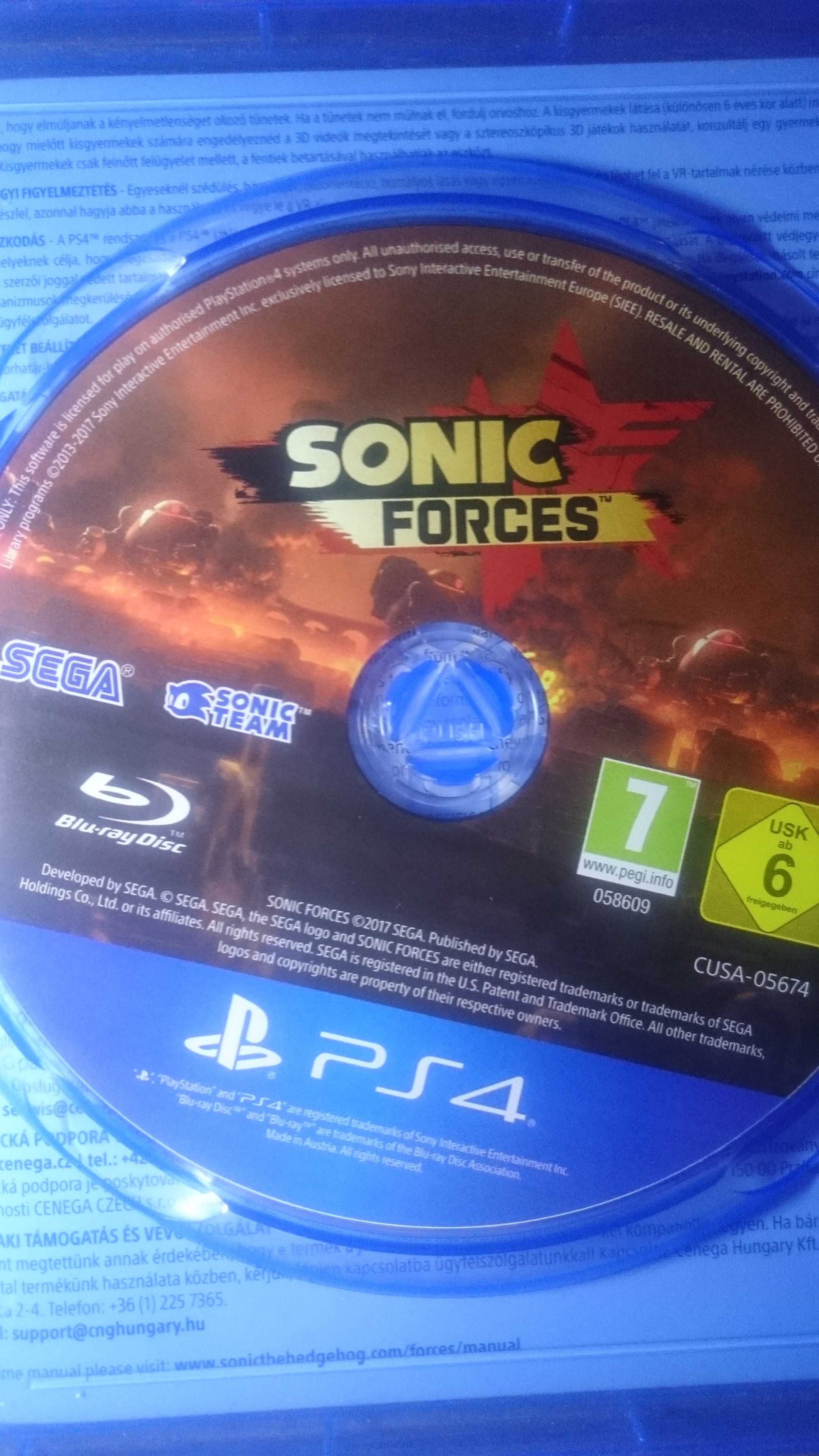 Sonic Forces Bonus Ed. ps4 playstation 4 ratchet clank rayman lego