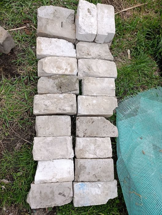 Кирпич белый полуторный б.у